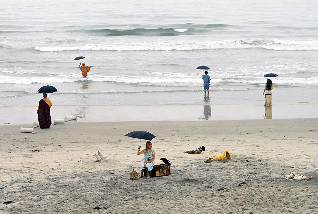 Eleanor Antin (American, b. 1935), Going Home from Roman Allegories, 2004, chromogenic print, 48-1/2 x 102-3/4 x 2 inches. Purchased with funds provided by the Donald W. Hamer Endowment for Art Acquisitions and Exhibitions, 2006.29. © Eleanor Antin